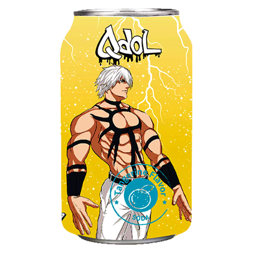 Load image into Gallery viewer, Q Dol King of Fighters '97 Soda - Tangerine (Orochi)-Q抖拳皇系列柑橘味氣泡水-八岐大蛇-330ml-DRIQD206
