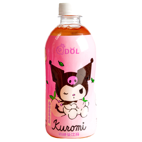 ギャラリービューアに画像を読み込む、Q Dol Kuromi Oolong Tea - Peach Flavour-酷洛米系列烏龍茶-白桃味-420ml-DRIQD453