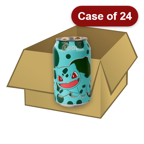 Load image into Gallery viewer, Q Dol Pokemon Soda - Grape (Psyduck)-寶可夢葡萄風味氣泡水-330ml-DRIQD306-24