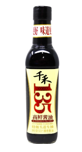 Load image into Gallery viewer, QianHe 135 Days Light Soy Sauce-千禾135天高鮮生抽-500ml-SOY257