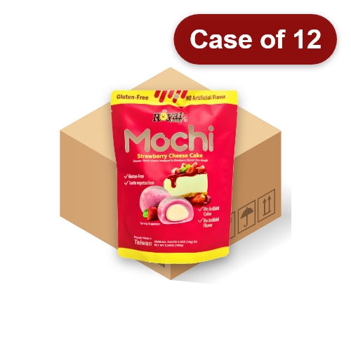 โหลดรูปภาพเข้าสู่ตัวดูแกลเลอรี, RF Mochi - Strawberry Cheese Cake-皇族麻糬-草莓乳酪蛋糕-180g-SNACRF117-12