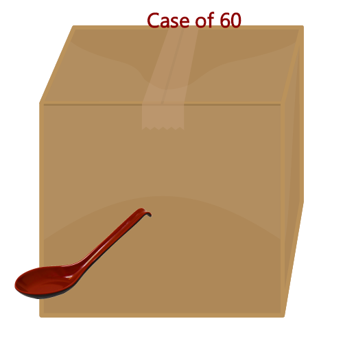 갤러리 뷰어에 이미지 로드, R&B Melamine Japanese Rice Spoon 178mm-密胺日式匙更-長-1pcs-KITCUT409-60