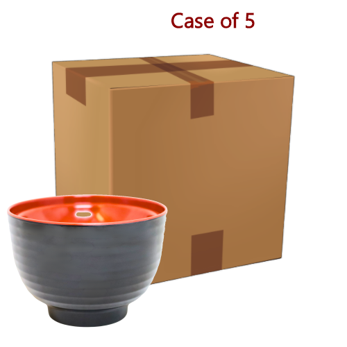 ギャラリービューアに画像を読み込む、R&B Melamine Miso Soup Bowl+Lid 98*95mm-密胺日式味噌湯碗-1pcs-KITBO171-5