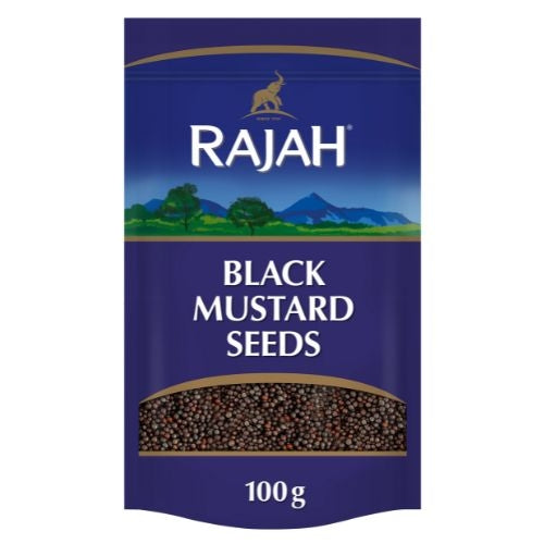 Load image into Gallery viewer, Rajah Black Mustard Seeds-黑芥末籽-100g-SPIR135