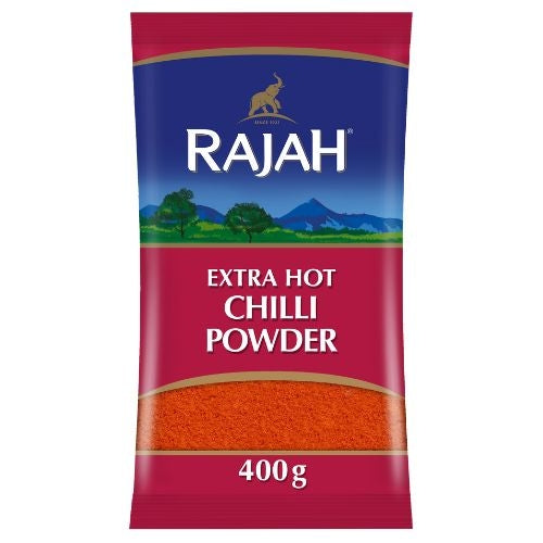 갤러리 뷰어에 이미지 로드, Rajah Extra Hot Chilli Powder-加辣辣椒粉-400g-SPIR122A
