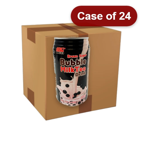 Load image into Gallery viewer, Rico Bubble Milk Tea Drink - Brown Sugar-紅牌黑糖珍珠奶茶-350g-DRIRC103-24