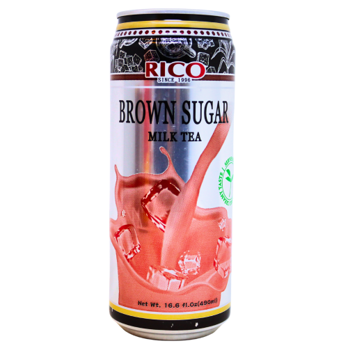Load image into Gallery viewer, Rico Milk Tea Drink - Brown Sugar Flavour-紅牌黑糖奶茶-490g-DRIRC153