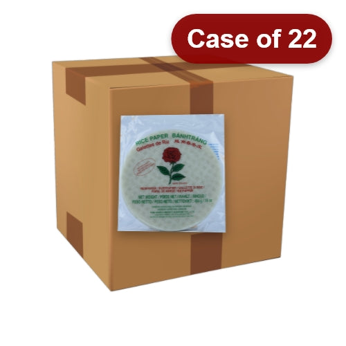 갤러리 뷰어에 이미지 로드, Rose Rice Paper 22cm-8.5"越南春卷皮(米紙)-454g-WRAP503-22