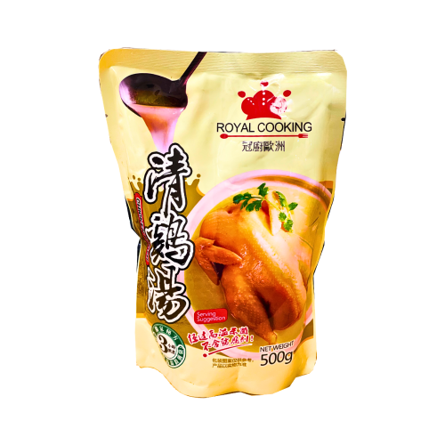 갤러리 뷰어에 이미지 로드, Royal Cooking Chicken Broth-冠廚清雞湯-500g-BROT106