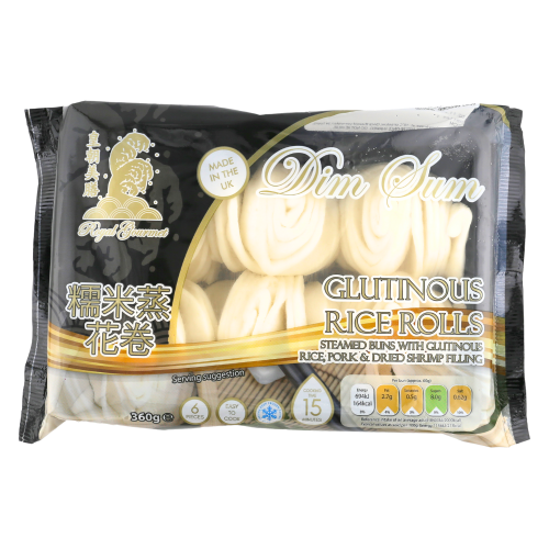 Load image into Gallery viewer, Royal Gourmet Glutinous Rice Roll-美膳糯米蒸花卷-360g-DIMRG107
