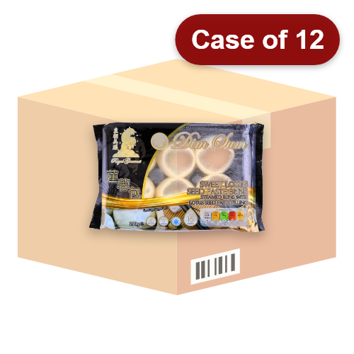 Load image into Gallery viewer, Royal Gourmet Sweet Lotus Seed Paste Bun-美膳蓮蓉包-290g-DIMRG105-12