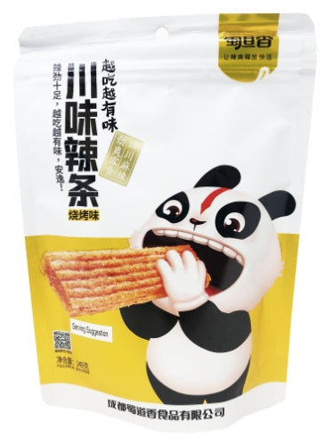 ギャラリービューアに画像を読み込む、SDX Sichuan Gluten Strip - BBQ-蜀道香川味辣條-燒烤味-149g-SNACSDX103