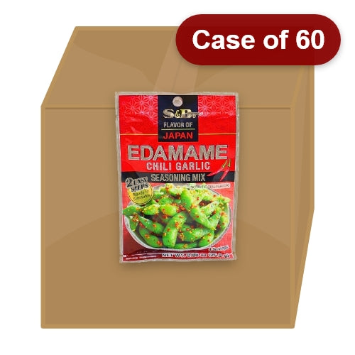 Load image into Gallery viewer, S&B Edamame Seasoning - Chilli Garlic-蒜香辣味毛豆調味料-25_2g-JPN636-60