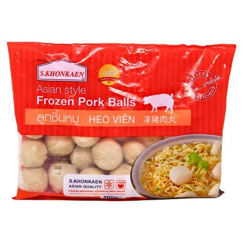 갤러리 뷰어에 이미지 로드, S.Khonkaen Pork Balls-泰式豬肉丸-400g-FBALLSK102