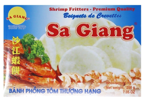 Load image into Gallery viewer, Sa Giang Shrimp Fritters (Chips)-薩江越南蝦片-200g-PRA306