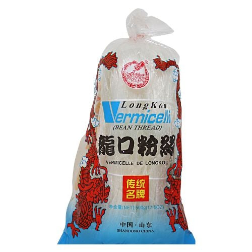 Load image into Gallery viewer, Sako Longkou Mung Bean Vermicelli-三科牌綠豆粉絲-500g-NOO535