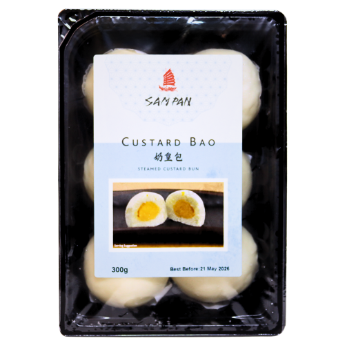 Load image into Gallery viewer, Sam Pan Custard Bun (6)-舢舨奶皇飽-300g-DIMSP106