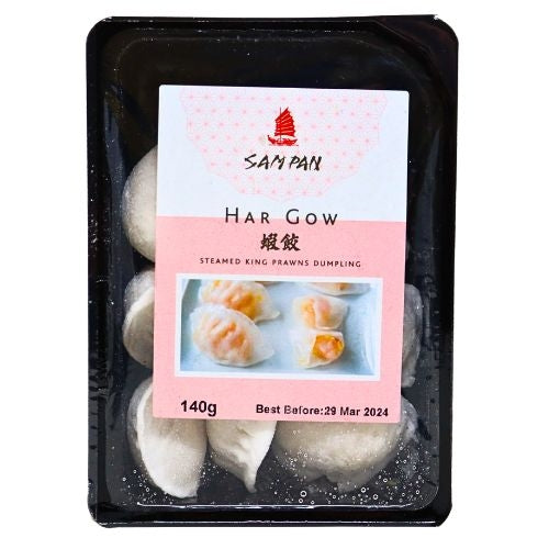 ギャラリービューアに画像を読み込む、Sam Pan Har Gow (8) - Prawn Dumpling-舢舨蝦餃-140g-DIMSP201