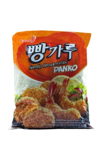 將圖片載入到圖庫檢視器中, Samlip Korean Breadcrumb (Panko)-韓國三立面包糠-1kg-FLO811