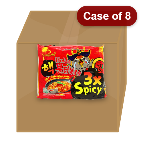 Load image into Gallery viewer, Samyang Hot Chicken Ramen - 3x Extremely Spicy-三養三倍超辣火雞拌面-5_140g-INSY313-8
