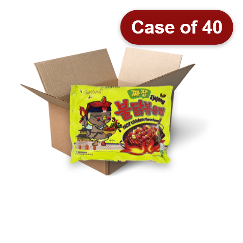 Load image into Gallery viewer, Samyang Hot Chicken Ramen - Jjajang-三養超辣火雞拌面-炸醬-5_140g-INSY306-40