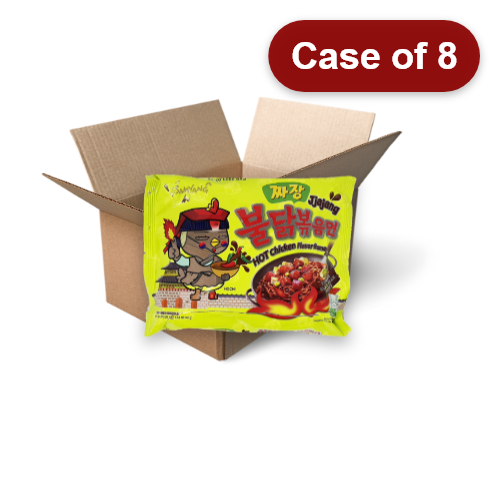 Load image into Gallery viewer, Samyang Hot Chicken Ramen - Jjajang-三養超辣火雞拌面-炸醬-5_140g-INSY306-8