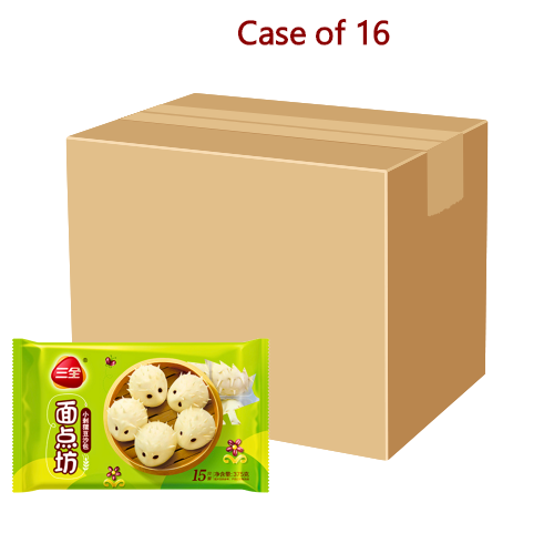 ギャラリービューアに画像を読み込む、SanQuan Hedgehog Red Bean Paste Bun-三全小刺猬豆沙飽-375g-DIMSQ104-16