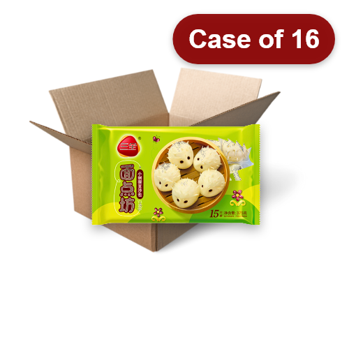 Load image into Gallery viewer, SanQuan Hedgehog Red Bean Paste Bun-三全小刺猬豆沙飽-375g-DIMSQ104-16