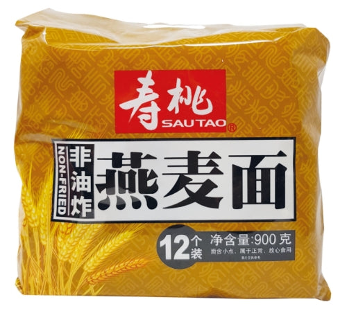 갤러리 뷰어에 이미지 로드, Sau Tao Dried Oatmeal Noodle-壽桃牌燕麥麵-900g-DNOOST152