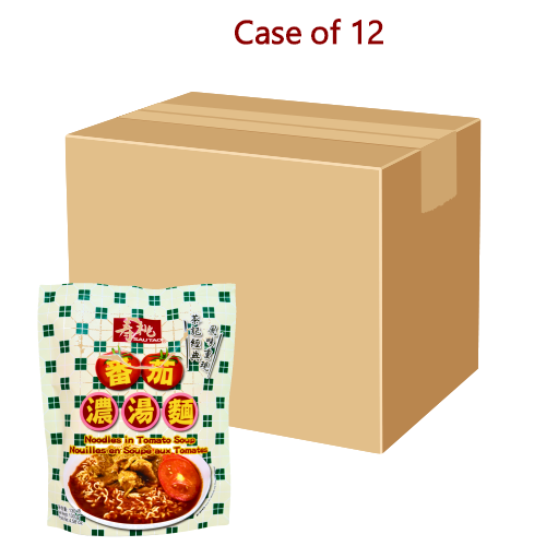 Load image into Gallery viewer, *Sau Tao Noodles - Tomato Beef*-*壽桃蕃茄濃湯麵*-130g-INST141-12