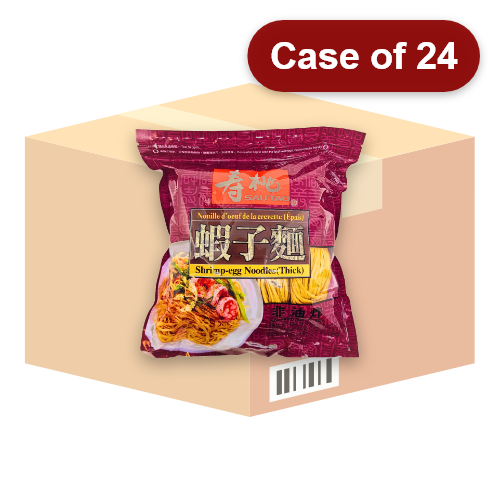 갤러리 뷰어에 이미지 로드, Sau Tao Shrimp Egg Noodles - Thick-壽桃牌袋裝蝦子面 (寛條)-454g-DNOOST402-24