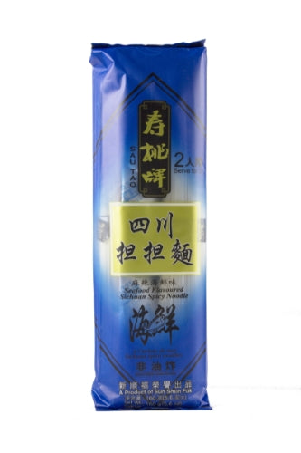 Load image into Gallery viewer, Sau Tao Sichuan Noodles - Spicy Seafood-壽桃牌四川担担麵 - 麻辣海鮮味-160g-INST205