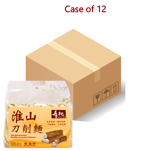โหลดรูปภาพเข้าสู่ตัวดูแกลเลอรี, Sau Tao Sliced Noodle - Yam Flavour-壽桃牌淮山刀削麵-400g-DNOOST506-12