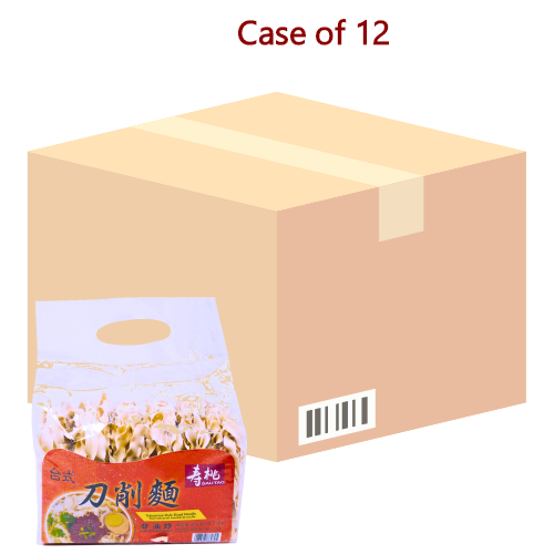 โหลดรูปภาพเข้าสู่ตัวดูแกลเลอรี, Sau Tao Taiwanese Style Slice Noodle-壽桃牌台式刀削麵-400g-DNOOST501-12