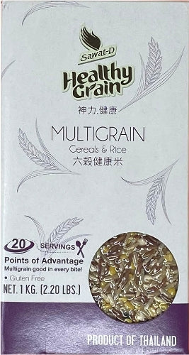 Load image into Gallery viewer, Sawat-D Multi Grain Rice-頂上六穀健康米-1kg-RIC935