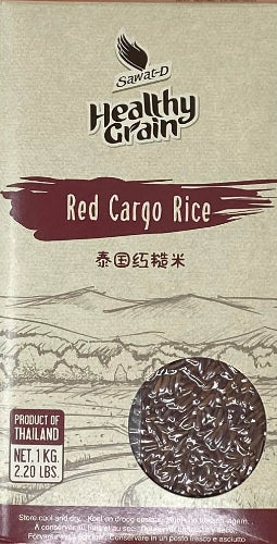 갤러리 뷰어에 이미지 로드, Sawat-D Red Cargo Rice-頂上優質紅糙米-1kg-RIC936