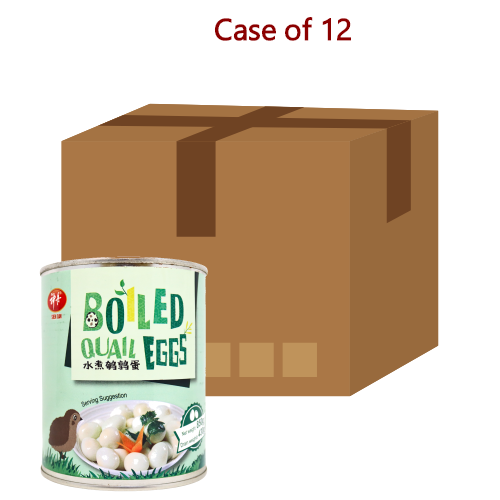 Load image into Gallery viewer, Shen Dan Boiled Quail Eggs (Tin)-神丹水煮鵪鶉蛋(罐裝)-850g-EGG406-12