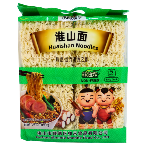 ギャラリービューアに画像を読み込む、ShuangZhi Chinese Yam Noodle-雙子牌淮山麵-960g-DNOOSZ103