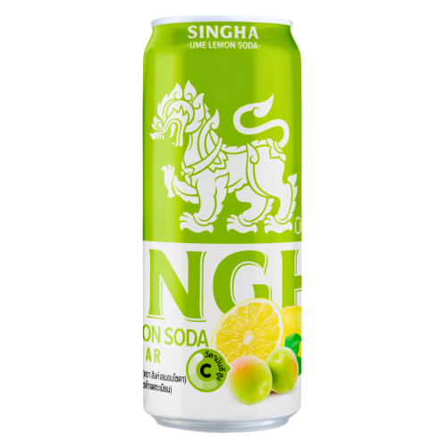 갤러리 뷰어에 이미지 로드, Singha Lemon Soda - Ume-泰國勝獅檸檬汽泡水 - 梅味-330ml-DRISI102