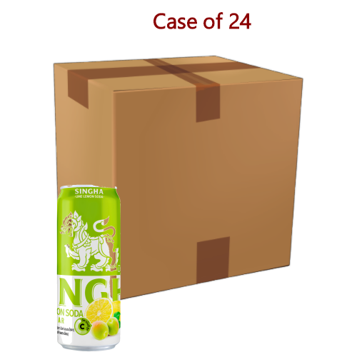 将图像加载到图库查看器中, Singha Lemon Soda - Ume-泰國勝獅檸檬汽泡水 - 梅味-330ml-DRISI102-24