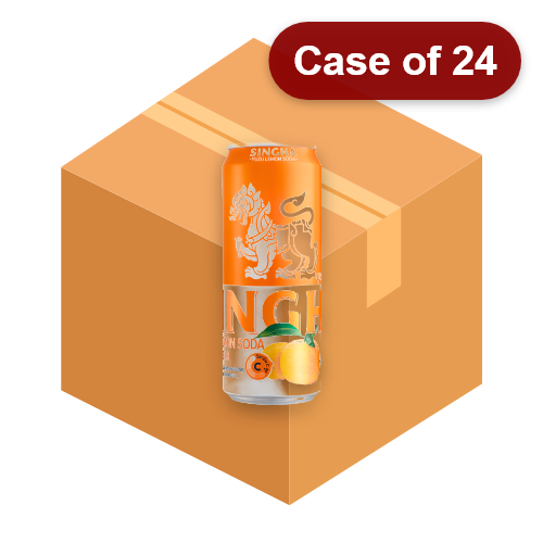 갤러리 뷰어에 이미지 로드, Singha Lemon Soda - Yuzu-泰國勝獅檸檬汽泡水 - 柚子-330ml-DRISI103-24