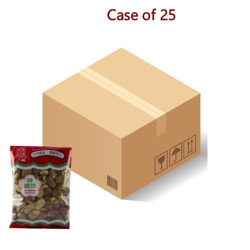 갤러리 뷰어에 이미지 로드, Six Fortune Hot Prepared Broad Bean-六幅辣蠶豆-170g-SNACSF102-25