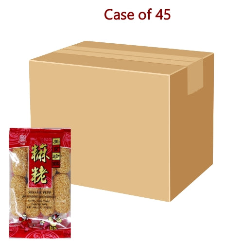 Load image into Gallery viewer, Six Fortune White Sesame Puff-六福白麻粩-160g-SNACSF205-45