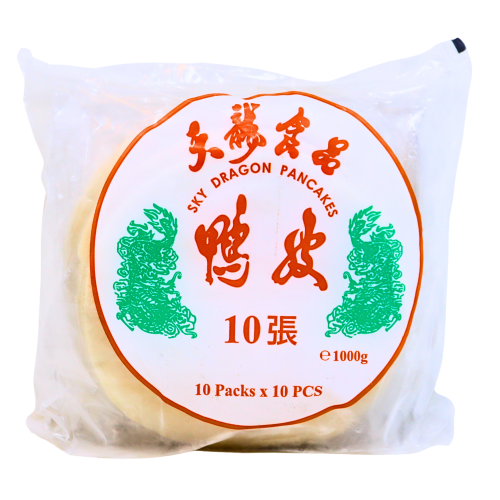 Load image into Gallery viewer, Sky Dragon Pancakes (10)-天龍十塊鴨皮-1000g-WRAP102