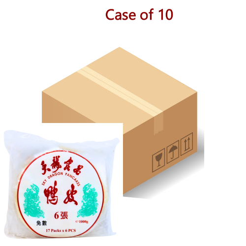 Load image into Gallery viewer, Sky Dragon Pancakes (6)-天龍六塊免数鴨皮-1000g-WRAP101-10