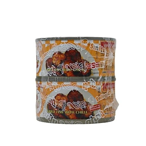 将图像加载到图库查看器中, Smiling Fish Fried Fish with Chilli-樂魚牌辣炸魚-90g-TFISH308