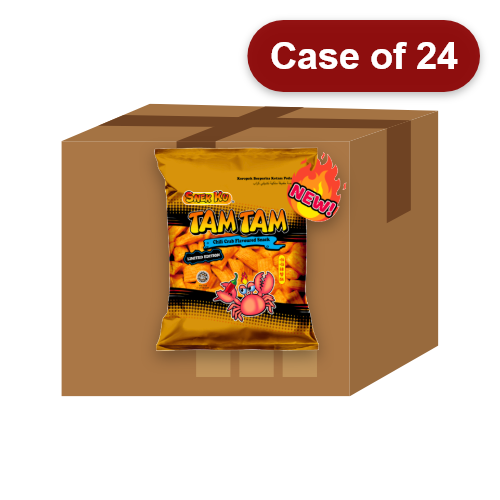 Load image into Gallery viewer, Snekku Tam Tam Snack - Chilli Crab-噹噹蟹酥-辣味-80g-SNACSN108-24