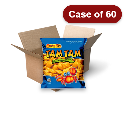 Load image into Gallery viewer, Snekku Tam Tam Snack - Crab-噹噹蟹酥-80g-SNACSN103-60