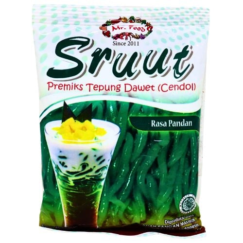 Load image into Gallery viewer, Sruut Dawet Flour - Pandan (Cendol)-香葉味煎蕊粉-100g-FLO910