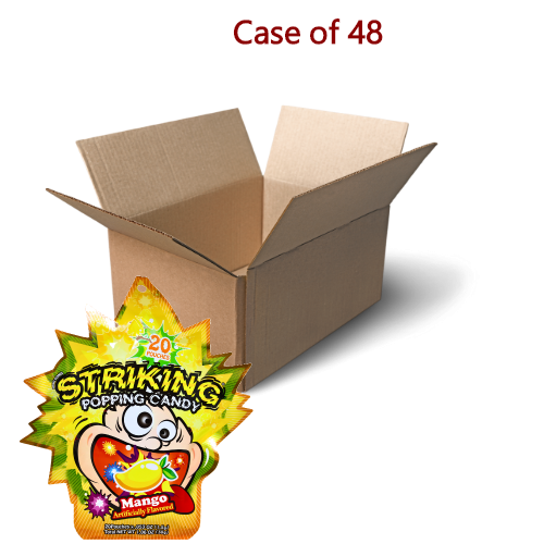 갤러리 뷰어에 이미지 로드, Striking Popping Candy - Mango-索勁爆炸糖-芒果味-30g-CANSK105-48